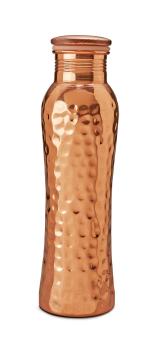 Preview: Kupfertrinkflasche ~ gehämmert